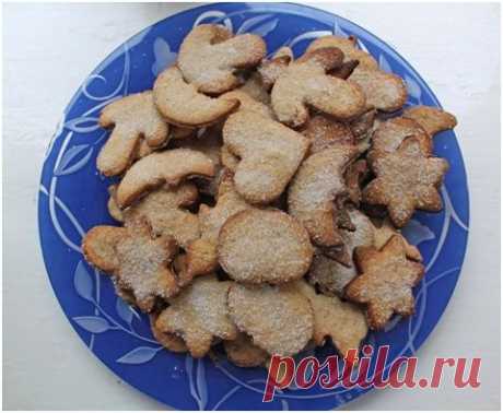 Вкусное имбирное печенье