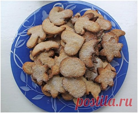 Вкусное имбирное печенье