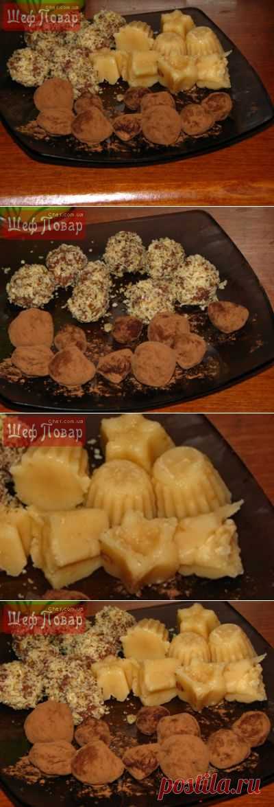 Трюфели и Ириски домашние / Десерт / Рецепты / Шеф-повар – простые и вкусные кулинарные рецепты, фото-рецепты, видео-рецепты