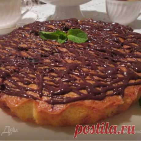 Шарлотка с черносливом по-итальянски