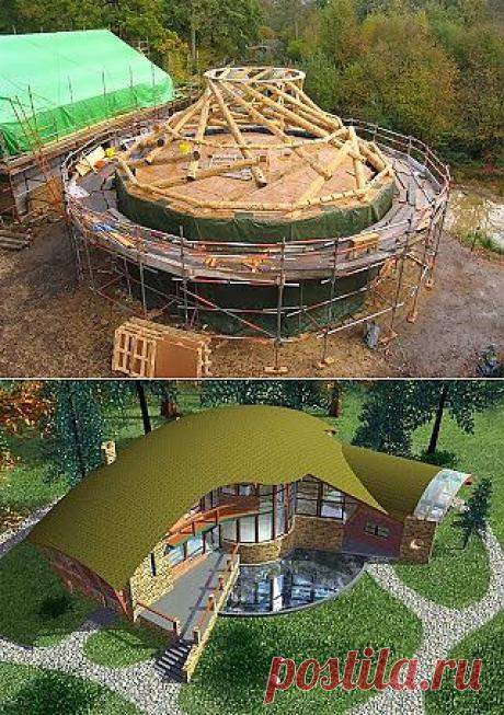 Новости интеллектуального развития: ЭНЕРГОПАССИВНЫЙ КАРКАСНЫЙ ЭКОДОМ