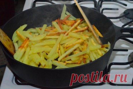 Жареная картошка / Райская пища