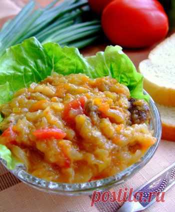 Рецепт кабачковой икры с грибами - Икра кабачковая . 1001 ЕДА вкусные рецепты с фото!