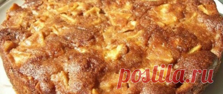 Медовый пирог с яблоками — вкусная и уютная выпечка к чаю!
