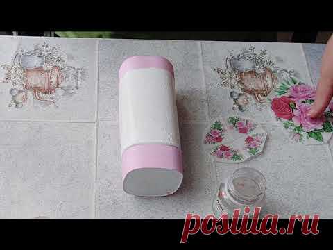 Декор баночки от кофе. | Интересные идеи декора