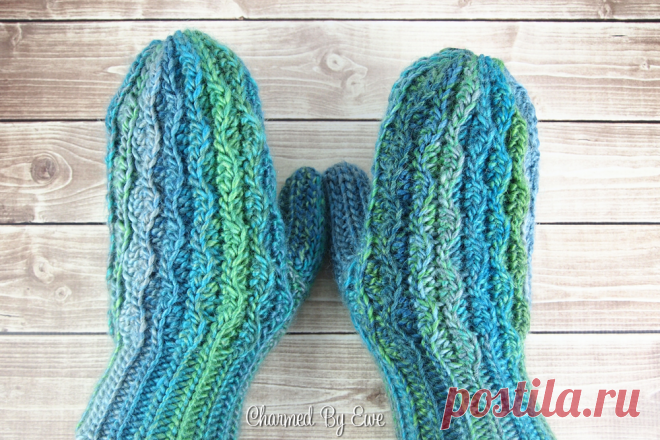 ОРИГИНАЛЬНЫЕ ВАРЕЖКИ КРЮЧКОМ.