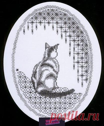 Простая и очень красивая картина с кошкой Простая и очень красивая картина с кошкойПростая и очень красивая картина с кошкой станет любимым украшением стен не только у любителей кошек.