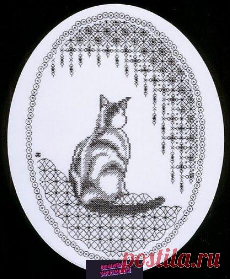 Простая и очень красивая картина с кошкой Простая и очень красивая картина с кошкойПростая и очень красивая картина с кошкой станет любимым украшением стен не только у любителей кошек.