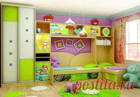 Комплект мебели для детской комнаты на заказ купить по цене 85 000 руб. в Москве — интернет магазин chudo-magazin.ru