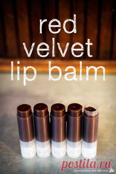 Red Velvet Lip Balm - Humblebee &amp; Me