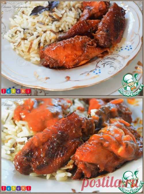 Куриные крылышки в остром маринаде в мультиварке - кулинарный рецепт