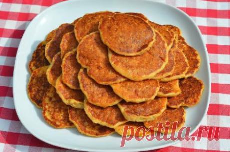 Оладьи с овсянкой