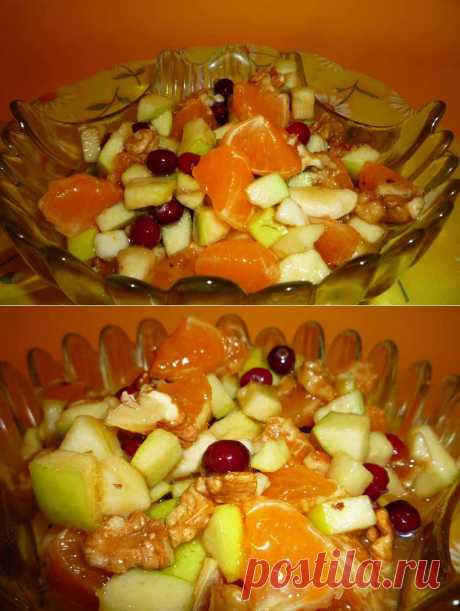Быстрый десерт из фруктов с медом | Кухарята.ру