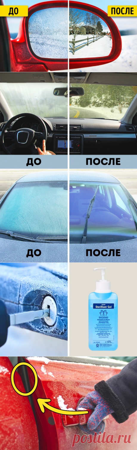 7 зимних автохитростей, которые сэкономят кучу времени и сил