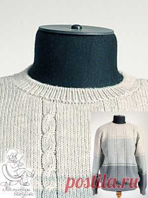 Круглый край или как красиво закрыть петли иглой