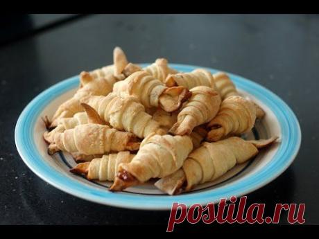 Рогалики из песочного теста