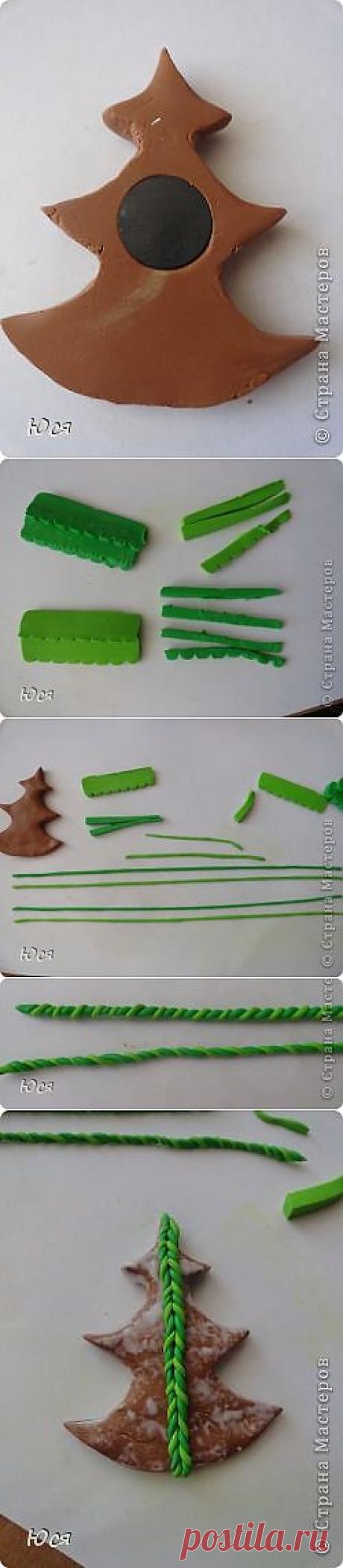 &quot;ВЯЗАНИЕ&quot;из пластики&quot;Новогодние магниты&quot; | Страна Мастеров