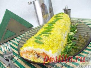 Если вы хотите любимый слоеный салат подать в новом оригинальном виде, то воспользуйтесь моим рецептом.