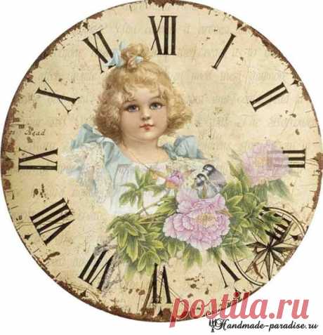 Циферблаты часов. 50 шаблонов для распечатки