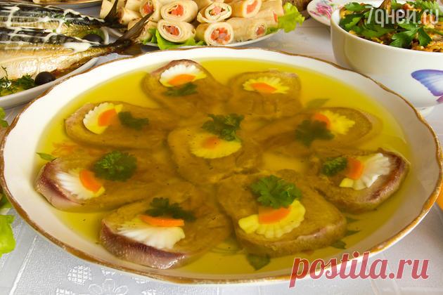 Заливной язык: рецепт холодной закуски на новогодний стол - 7Дней.ру
