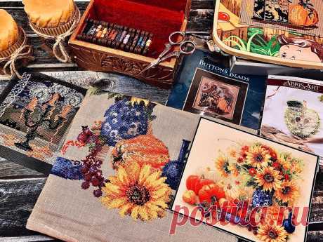 Итоги рукодельной недели с 28 сентября по 4 октября: одна готовая работа и два вышивальных процесса! | Вышивка is Love | Яндекс Дзен