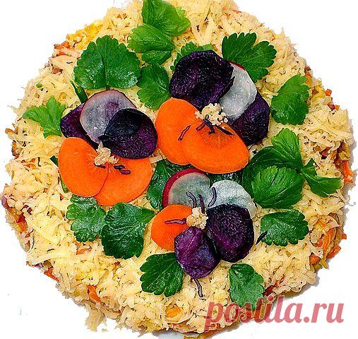 УКРАШЕНИЕ БЛЮД-03. УКРАШЕНИЕ САЛАТОВ и ВИНЕГРЕТОВ - пошаговые фото, рецепты