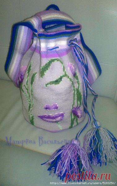 Колумбийская сумка «мочила»: схемы топ-моделей крючком — HandMade