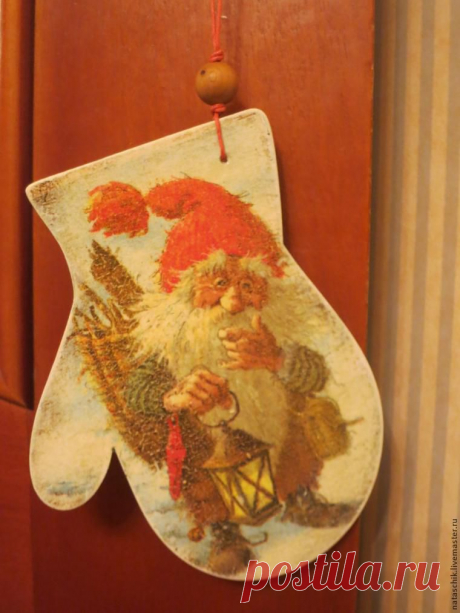 Новогодние подвески своими руками - Ярмарка Мастеров - ручная работа, handmade