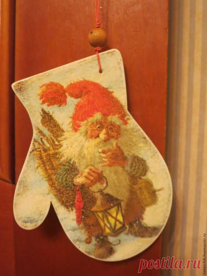 Новогодние подвески своими руками - Ярмарка Мастеров - ручная работа, handmade
