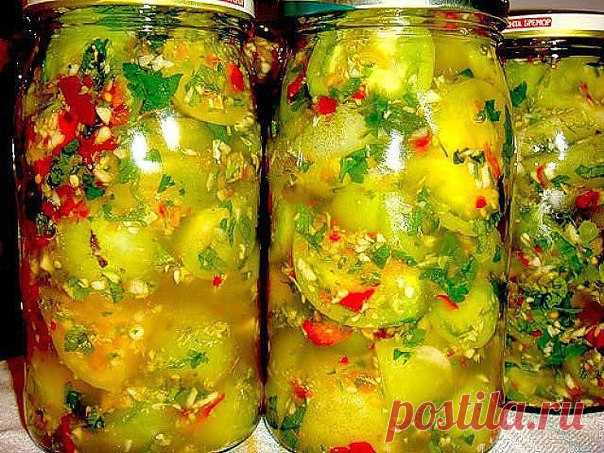 Маринованные зеленые помидоры. Это такая вкуснятина! Ну вкуснейшая овощная закуска! 

Как замариновать зеленые помидоры.. 

Осенью на рынке можно увидеть в продаже зеленые помидоры. Никогда их раньше не покупала, думала: ну что может быть вкусного в зеленых помидорах. Но однажды решилась… А когда приготовила – моему изумлению не было предела.
Показать полностью…