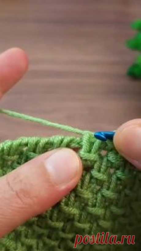 📌 Еще один красивый тунисский узор крючком 🧶В ваши копилки  ☝️ #вязание  наталья калнина последние видео рецепты