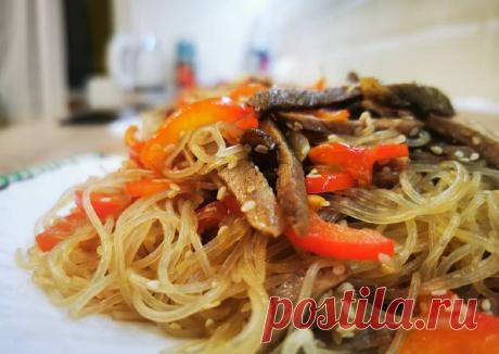 Салат с фунчозой - пошаговый рецепт с фото. Автор рецепта Светлана . - Cookpad