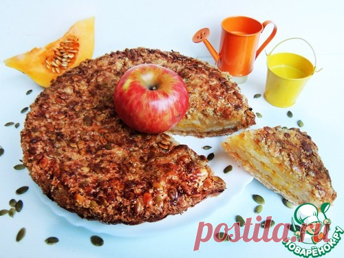 Манник-тыквяник из сухого теста - кулинарный рецепт