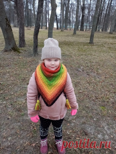 Бактус и шапка крючком