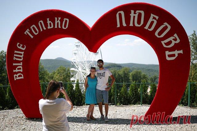 Город-курорт Горячий Ключ Краснодарского края. Горячий Ключ находится в списке самых чистых городов мира.