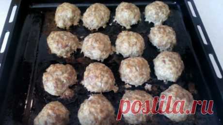 Тефтели мясные с рисом