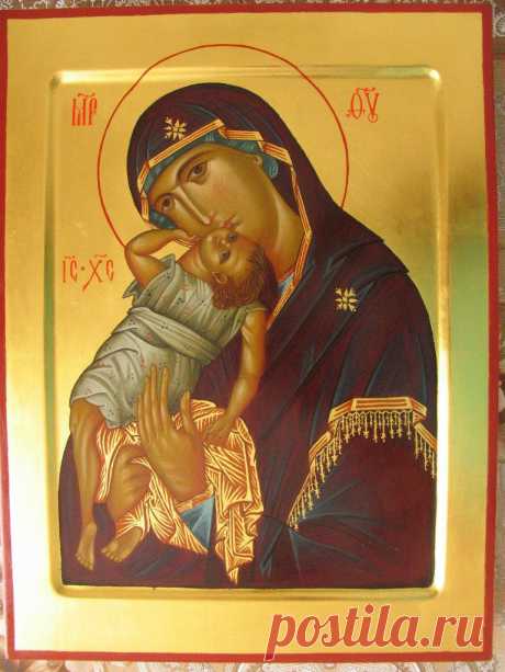 Божия матерь Взыграние младенца - Синайский образ