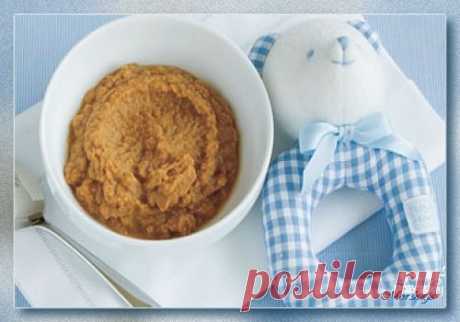 Пюре из мяса для ребенка (прикорм)