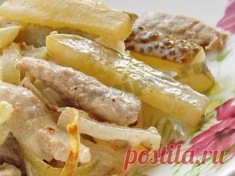 Вкусный мясной салат: говядина - солёный огурец | Новые рецепты с пошаговыми фото на сайте new-recipes.ru