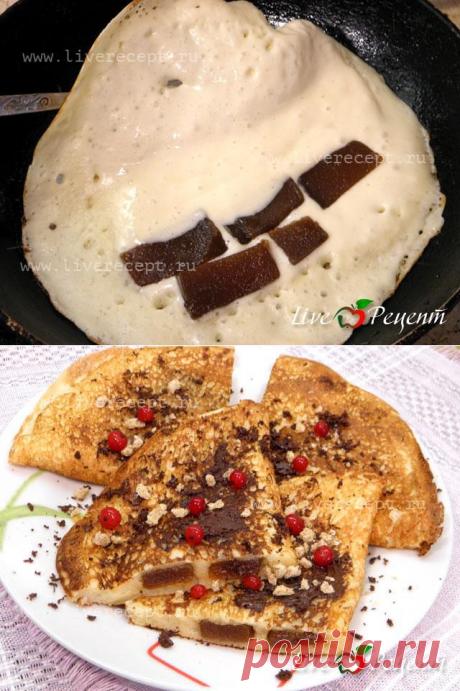 Блины-пирожки с повидлом- рецепт с пошаговыми фотографиями Блины-пирожки с повидлом из раздела Блины, оладьи, сырники кулинарной книги сайта Live Рецепт | LiveRecept.ru