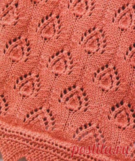 Узор спицами