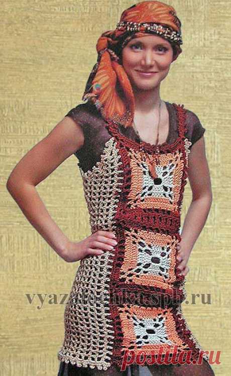 *Платья и Сарафаны | ЕЛЕНА ВЯЗАЛОЧКА – Вязание Спицами и Крючком | Лушие Схемы и Модели Бесплатно