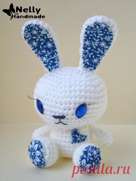 Nelly Handmade: Кролик синеглазый
