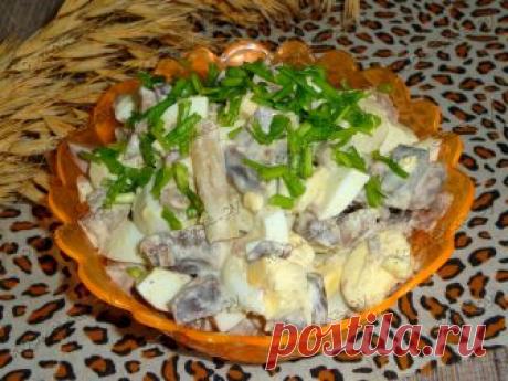 Салат с куриной печенью и стручковой фасолью - Кормежка.ру