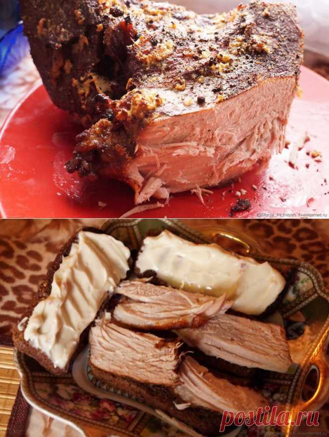 Мое приготовление мяса для бутербродов.