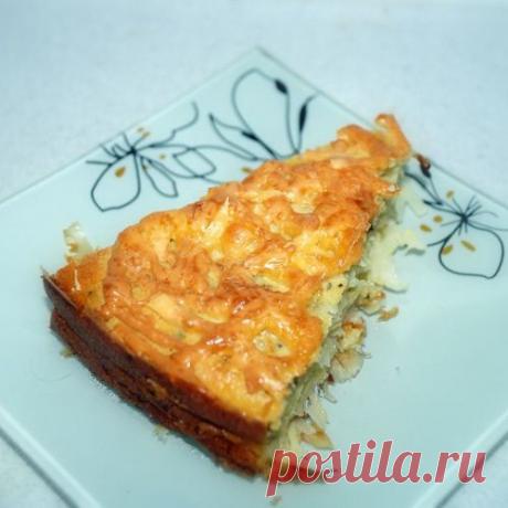 Быстрый капустный пирог