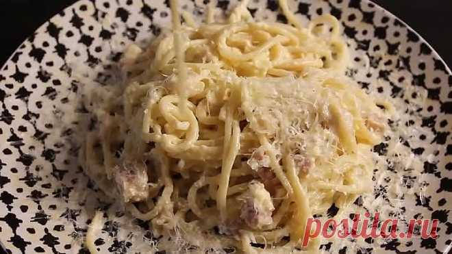 Лучшее блюдо Итальянской кухни - Паста Карбонара!