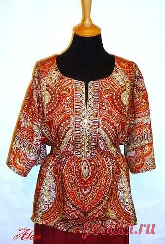 Шить из павловопосадских платков