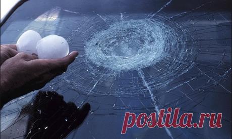 Как защитить машину от града на открытой местности подручными средствами