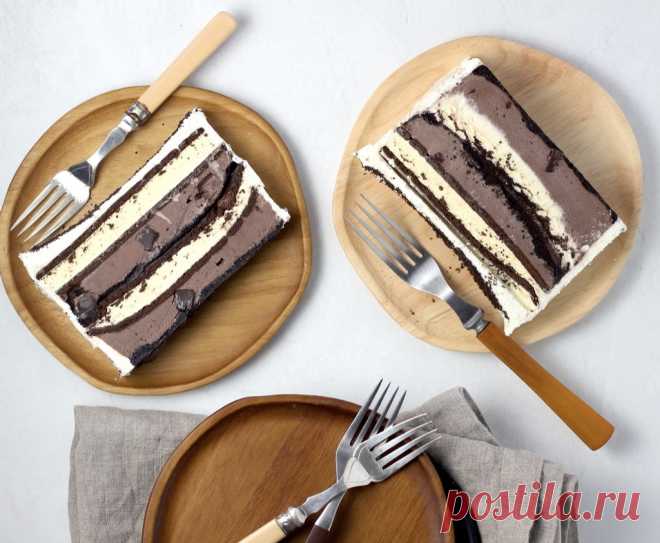 Justfood - Cakes - Ice cream sandwich cake